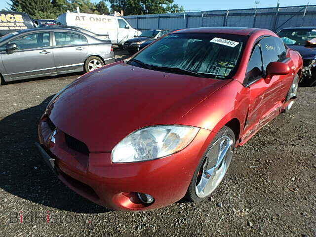 2008 MITSUBISHI ECLIPSE - VIN: 4A3AK24F78E036255 - Photo 2
