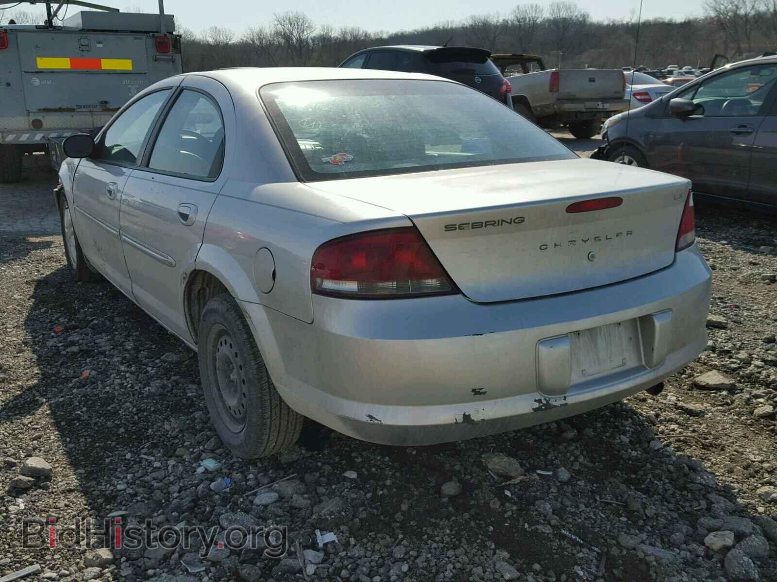 2002 CHRYSLER SEBRING - VIN: 1C3EL46R42N134983 - Фото 3