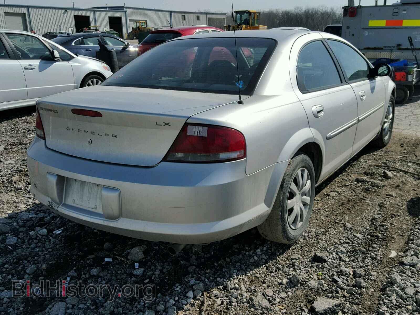 2002 CHRYSLER SEBRING - VIN: 1C3EL46R42N134983 - Фото 4