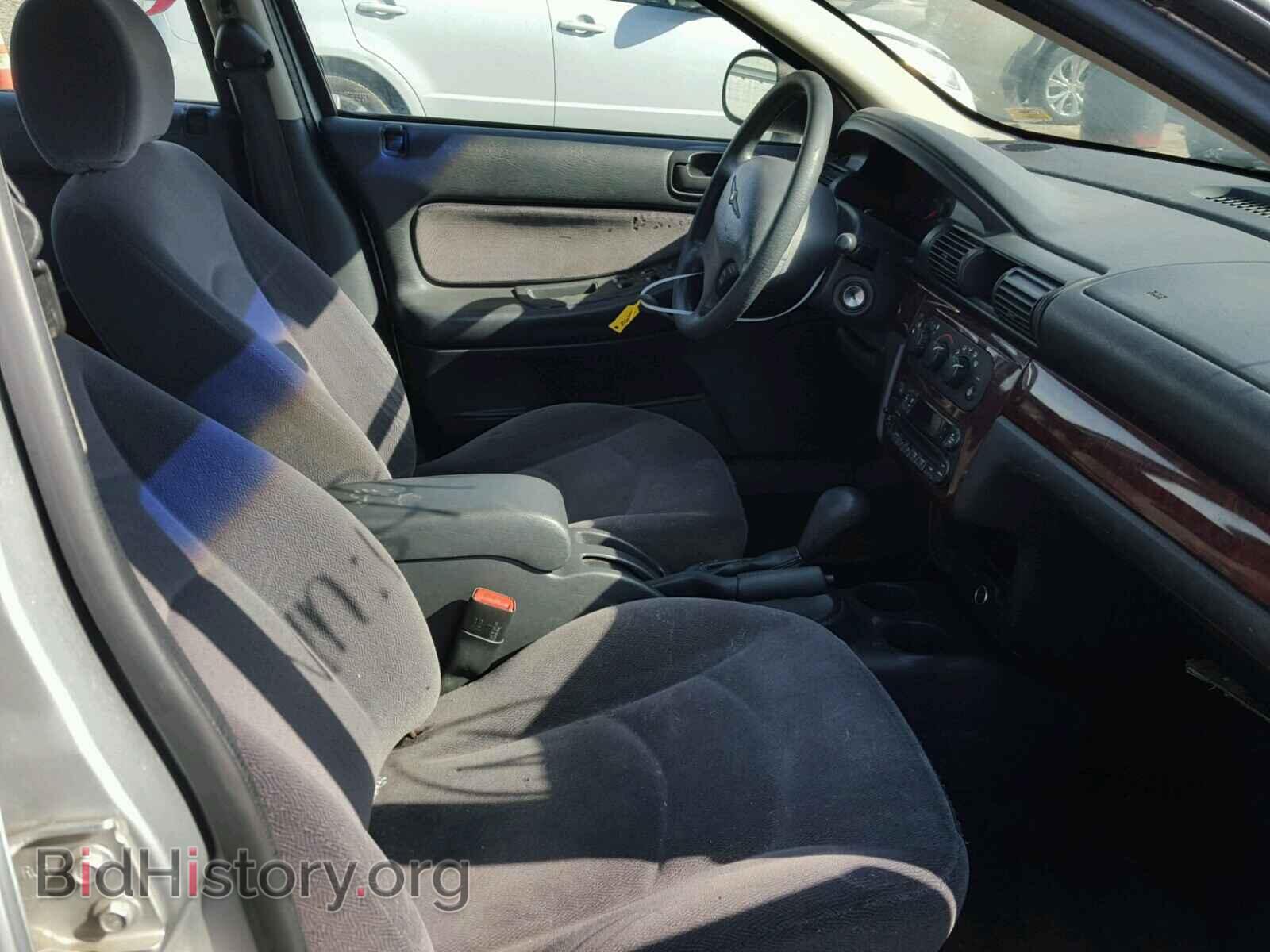 2002 CHRYSLER SEBRING - VIN: 1C3EL46R42N134983 - Фото 5