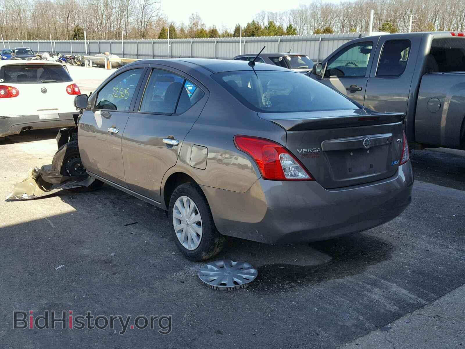 2013 NISSAN VERSA - VIN: 3N1CN7AP8DL892450 - Фото 3