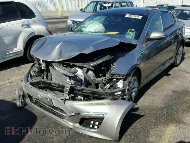 2015 KIA OPTIMA - VIN: 5XXGR4A65FG413666 - Фото 2