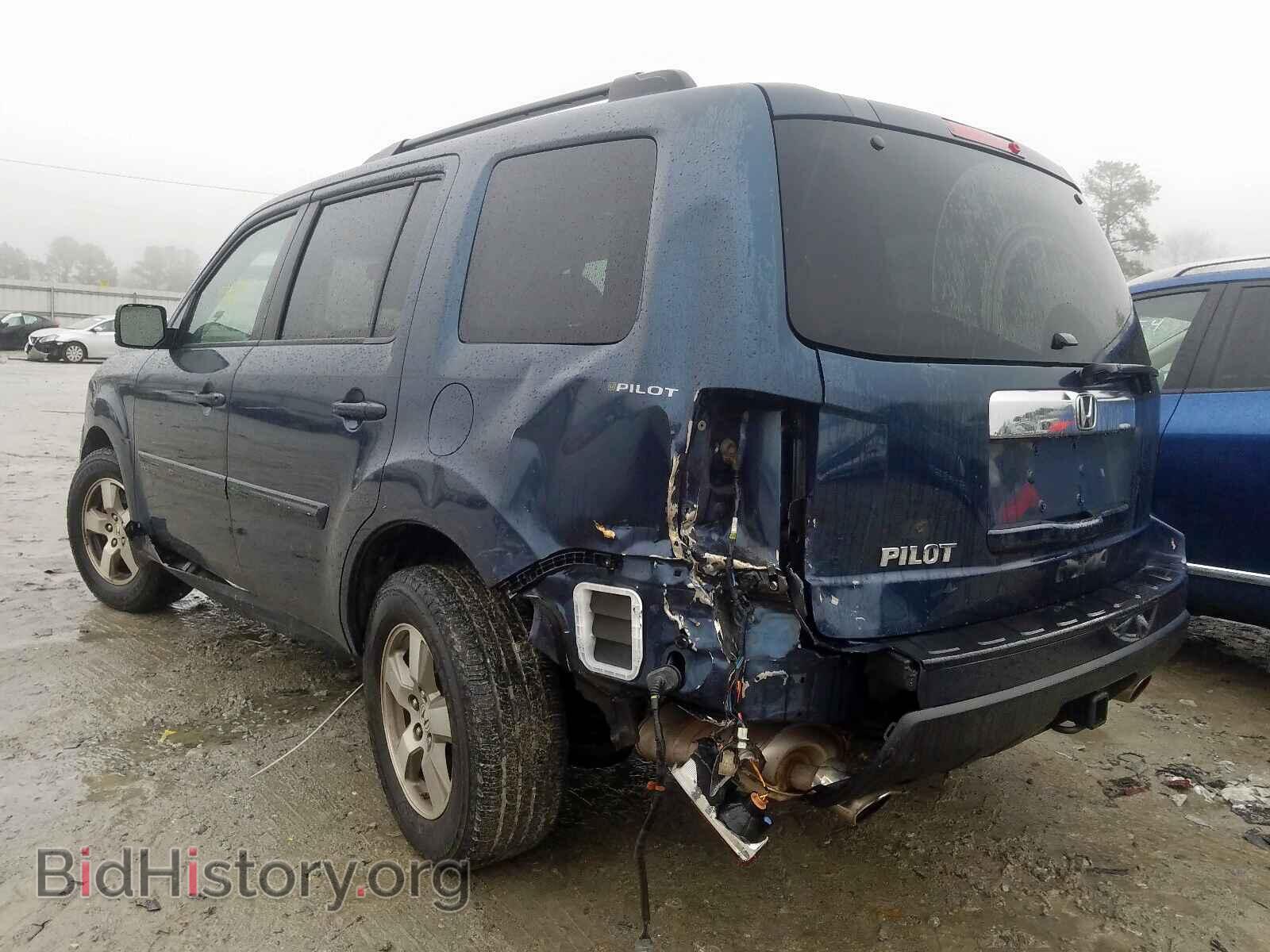 2009 HONDA PILOT - VIN: 5FNYF38539B023063 - Фото 3