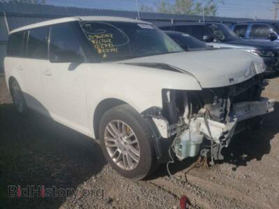 2013 Ford FLEX Flex SEL, white — VIN 2FMGK5C80DBD05876, Copart