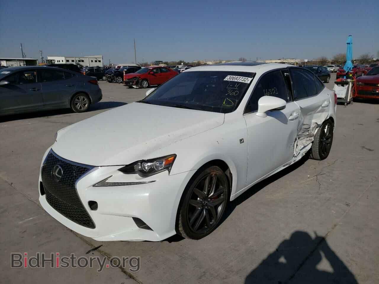 2015 LEXUS IS - VIN: JTHBE1D21F5016696 - Фото 2
