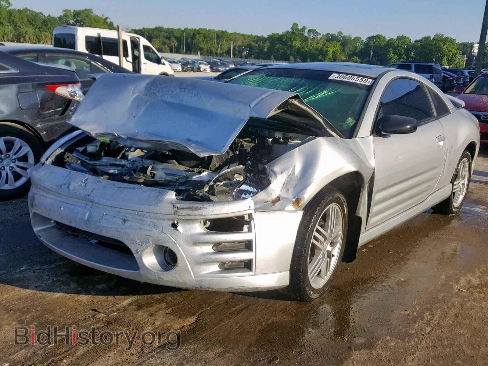 2003 MITSUBISHI ECLIPSE - VIN: 4A3AC84H93E066111 - Фото 2
