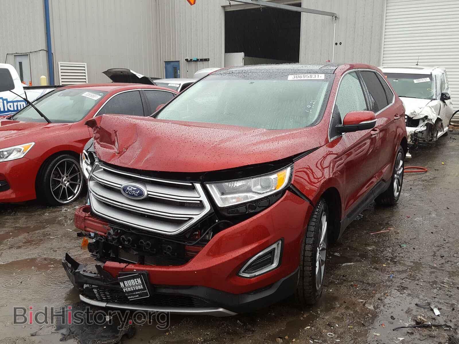 2017 FORD EDGE - VIN: 2FMPK3K8XHBC51529 - Фото 2