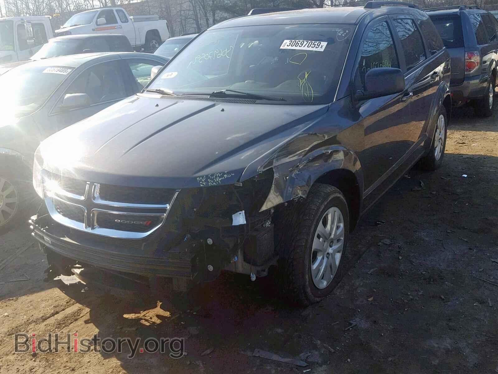 2016 DODGE JOURNEY SE - VIN: 3C4PDCAB8GT223663 - Фото 2