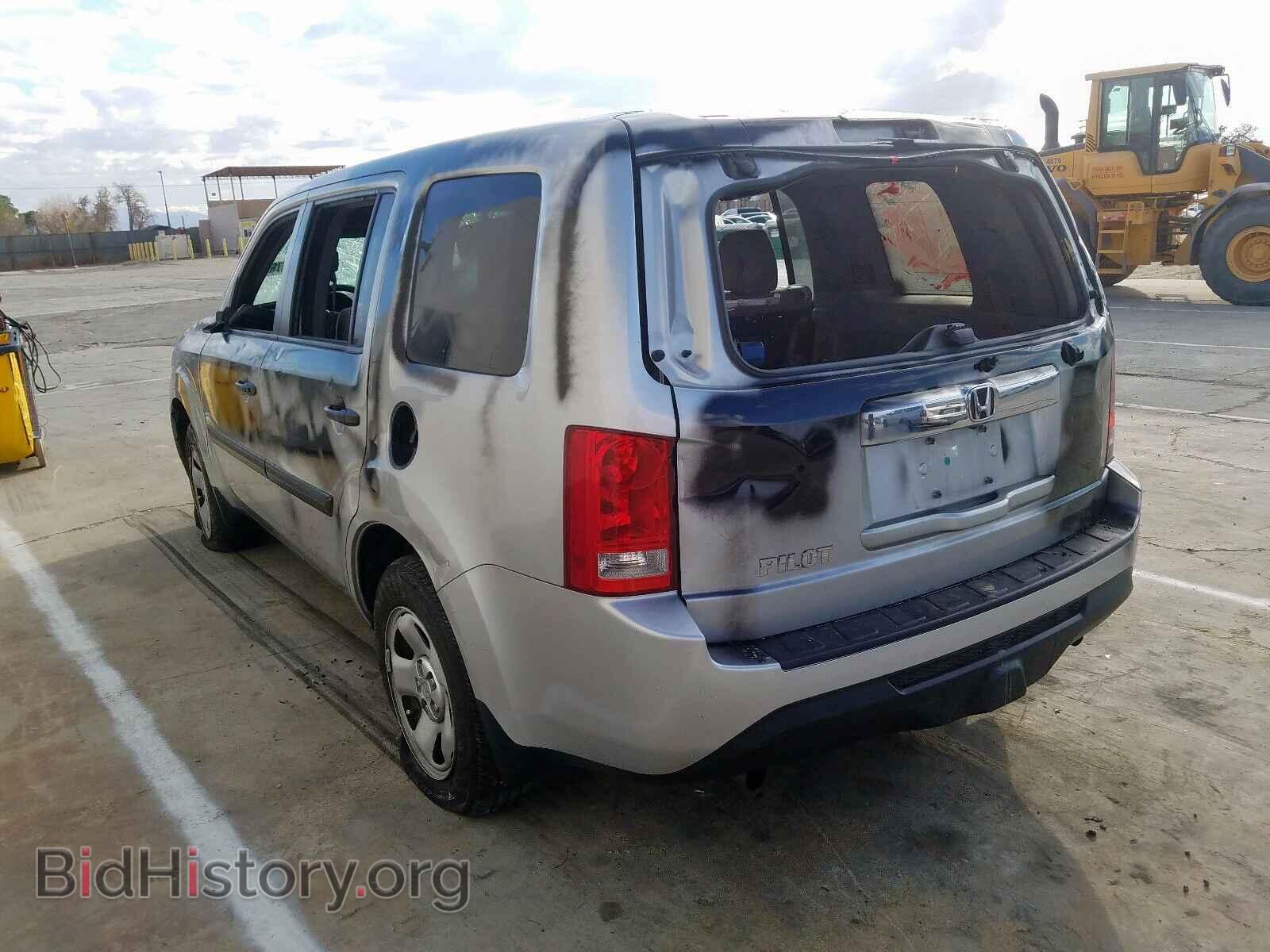 2014 HONDA PILOT - VIN: 5FNYF3H25EB016812 - Фото 3