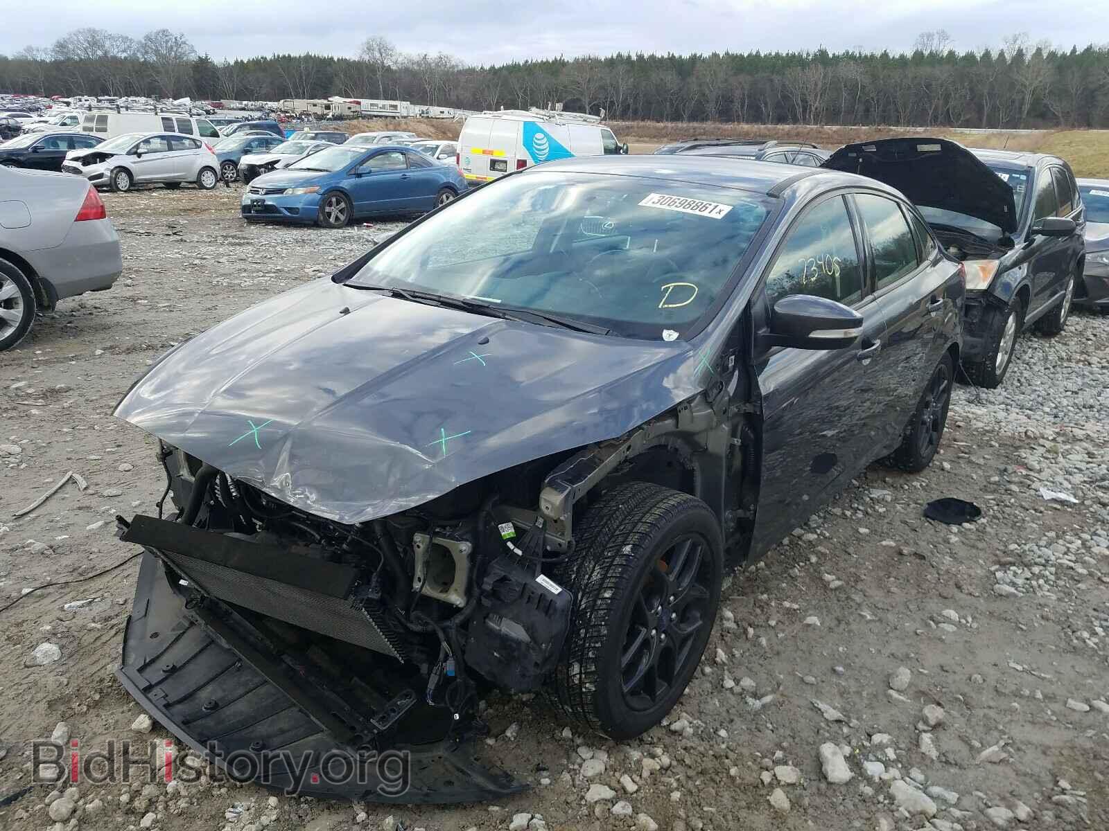 2016 FORD FOCUS - VIN: 1FADP3F28GL393414 - Фото 2