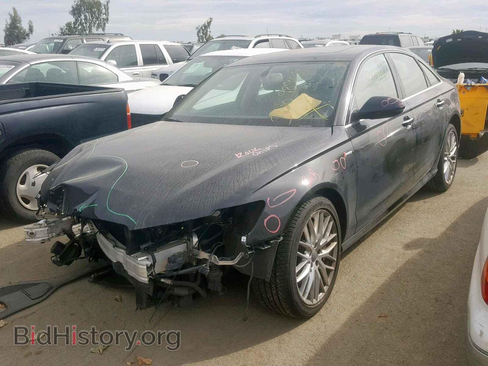 2016 AUDI A6 - VIN: WAUFGAFC7GN003341 - Фото 2