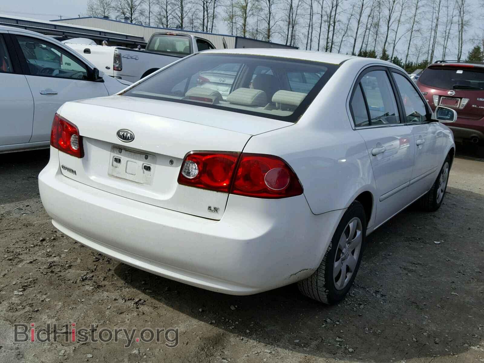2007 KIA OPTIMA - VIN: KNAGE123775144152 - Фото 4