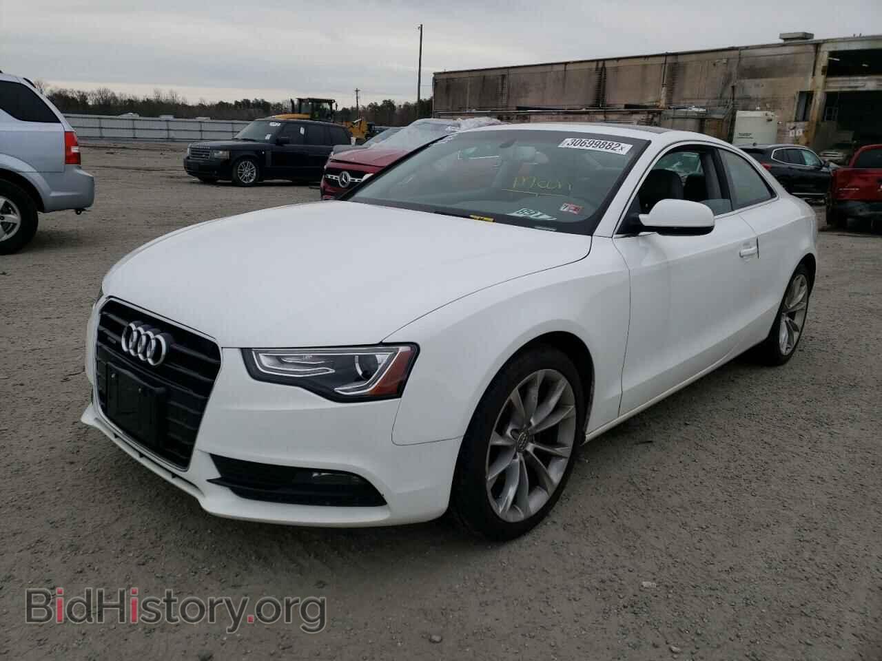 2013 AUDI A5 - VIN: WAULFAFR7DA059583 - Фото 2