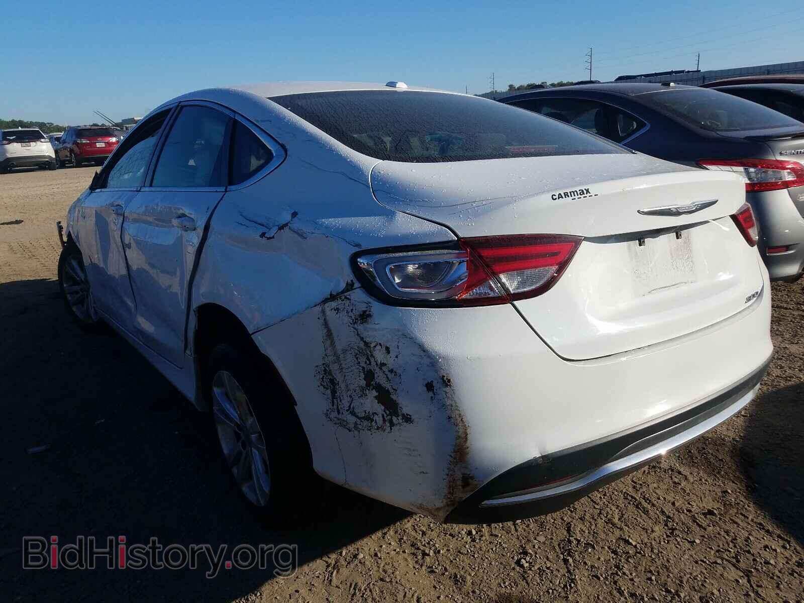 2016 CHRYSLER 200 - VIN: 1C3CCCAB5GN165128 - Фото 3