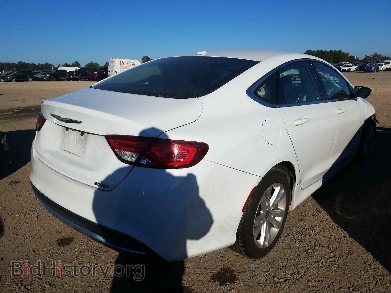 2016 CHRYSLER 200 - VIN: 1C3CCCAB5GN165128 - Фото 4