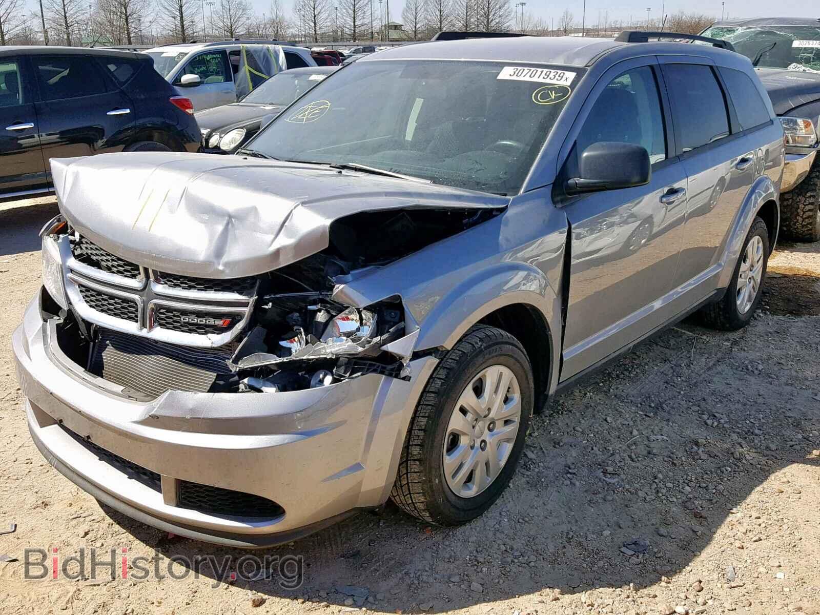 2017 DODGE JOURNEY SE - VIN: 3C4PDCAB6HT507326 - Фото 2