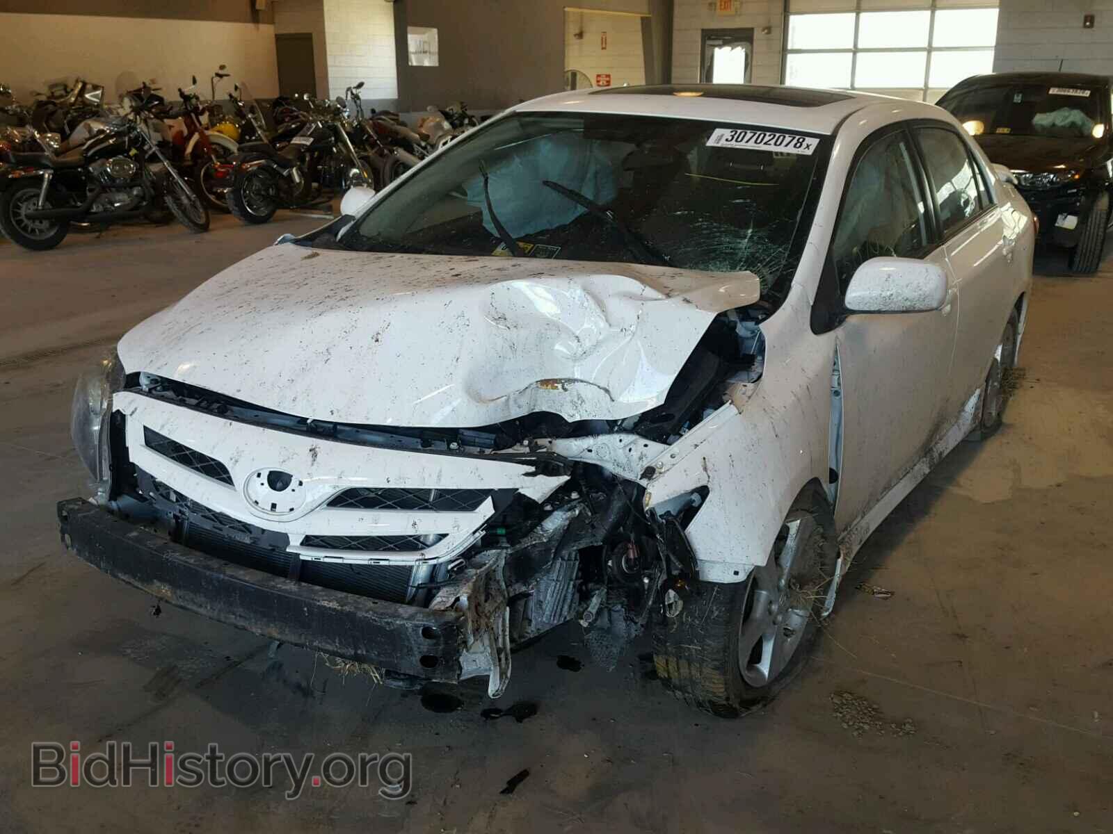 2012 TOYOTA COROLLA BA - VIN: 2T1BU4EE3CC890979 - Фото 2