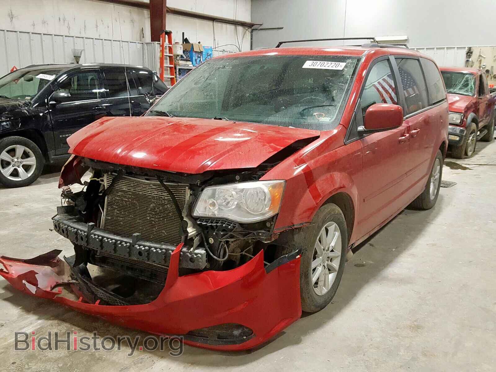 2014 DODGE CARAVAN - VIN: 2C4RDGCGXER357048 - Фото 2