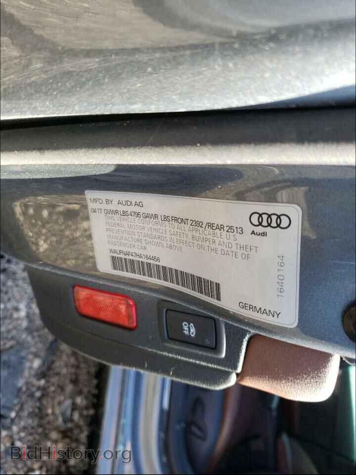 2017 AUDI A4 - VIN: WAUFNAF47HA164456 - Фото 10