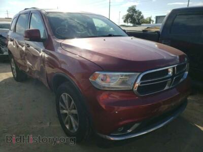 2014 Dodge DURANGO Durango LI, красный — VIN 1C4RDJDG4EC314541, Copart