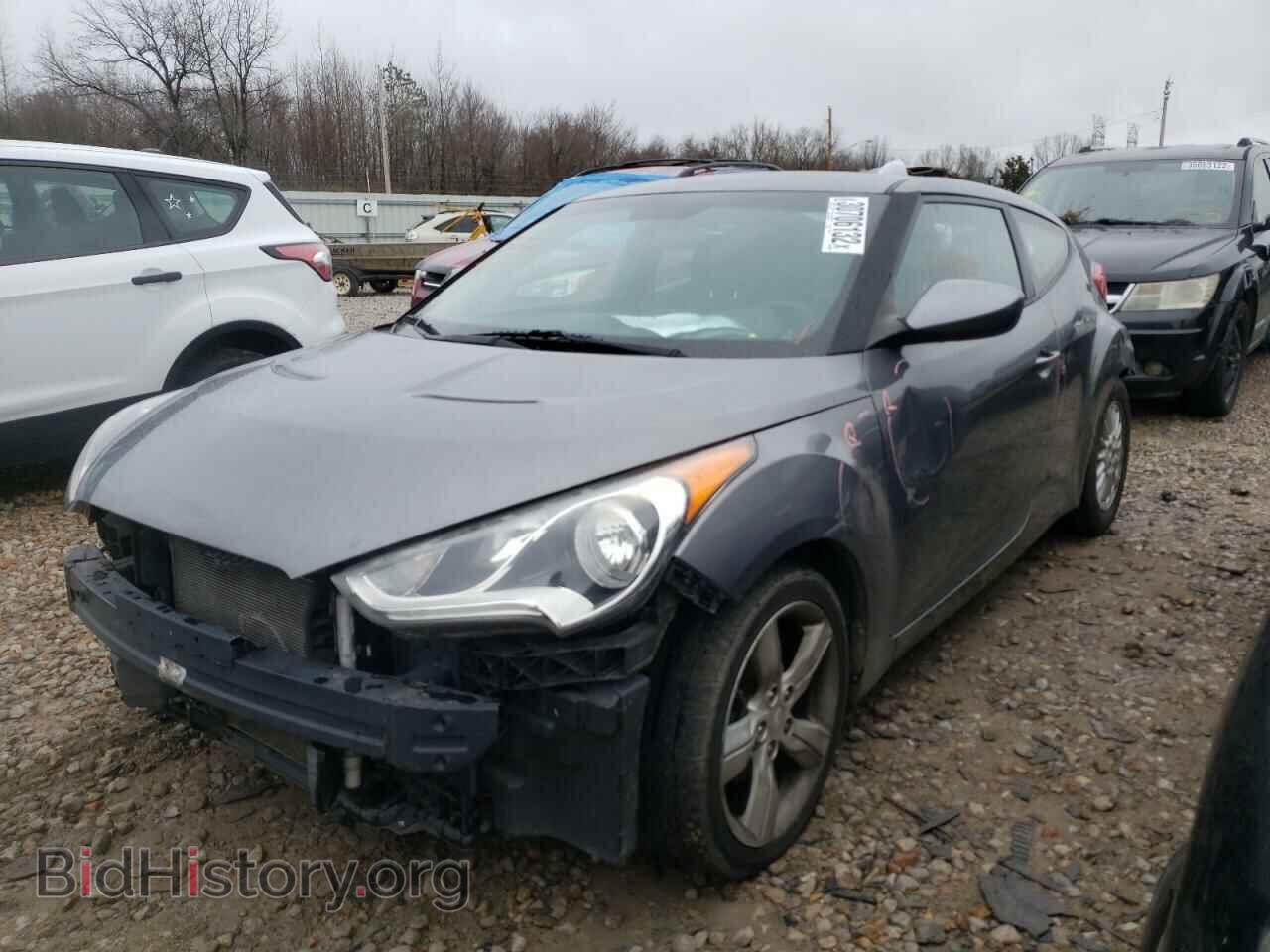 2015 HYUNDAI VELOSTER - VIN: KMHTC6AD3FU228581 - Фото 2