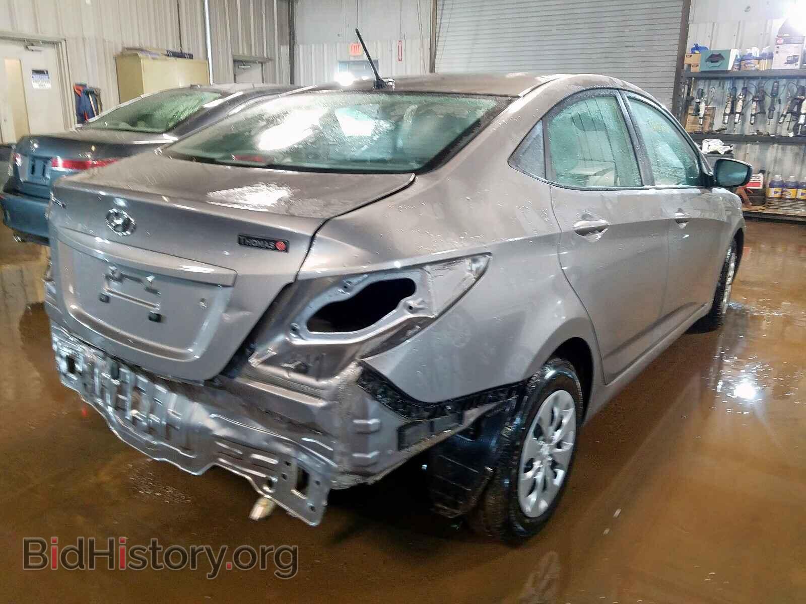 2017 HYUNDAI ACCENT - VIN: KMHCT4AEXHU374802 - Фото 4