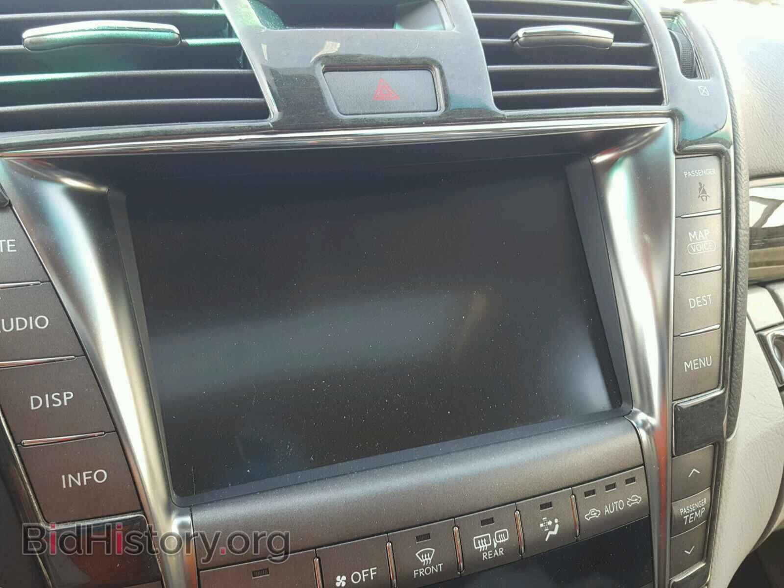 2009 LEXUS LS460 - VIN: JTHCL46F495002212 - Фото 9