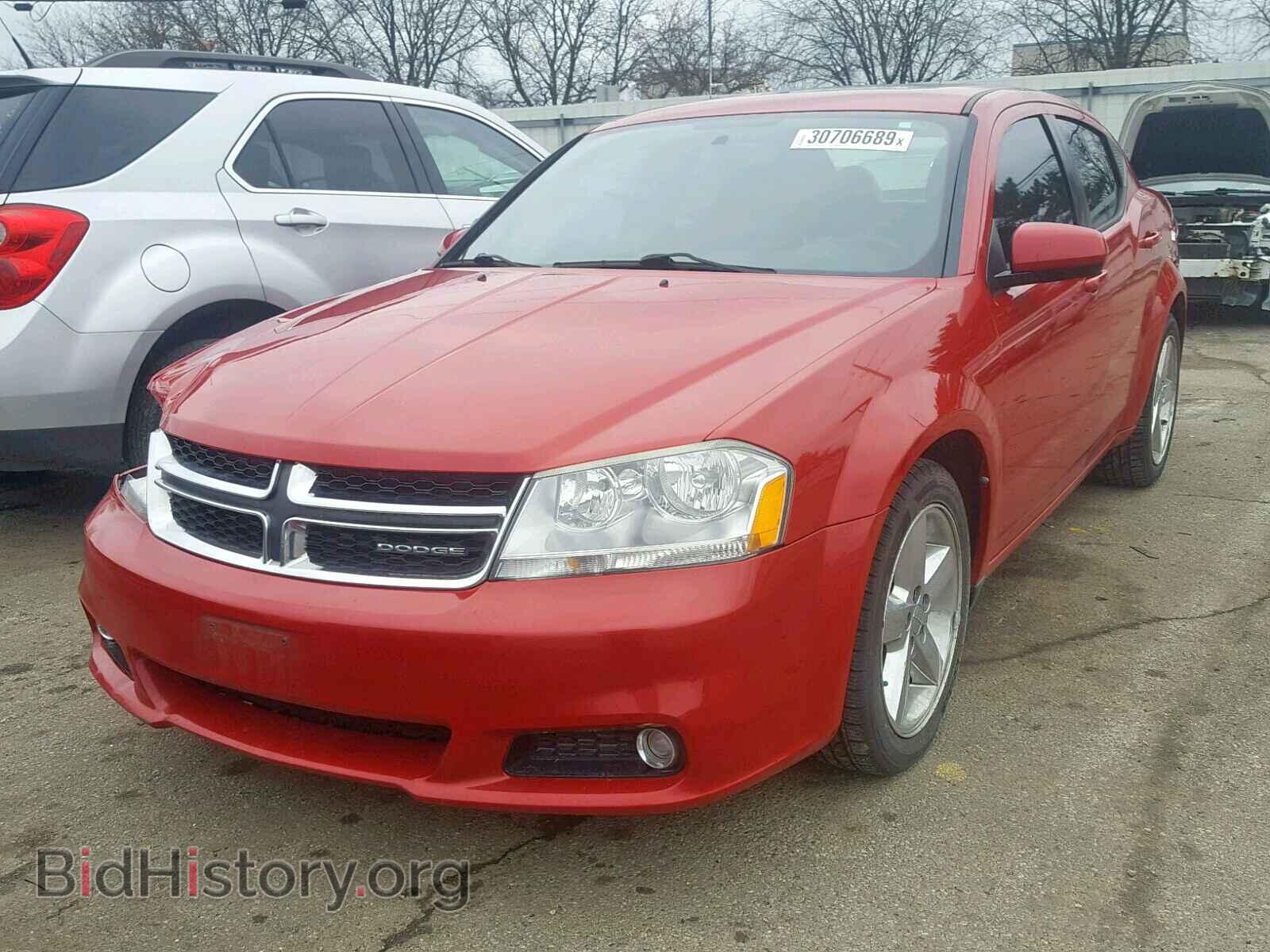 2011 DODGE AVENGER - VIN: 1B3BD2FG1BN532362 - Фото 2