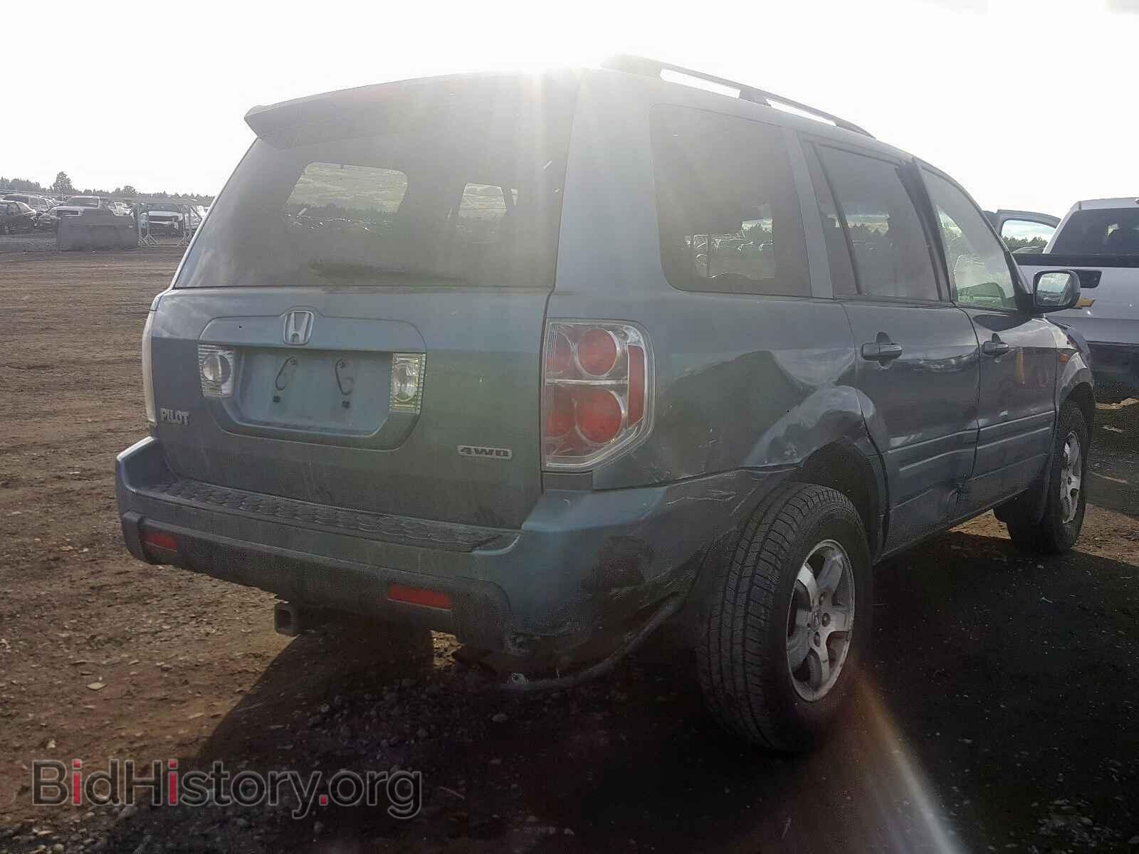 2006 HONDA PILOT - VIN: 2HKYF18666H511059 - Фото 4