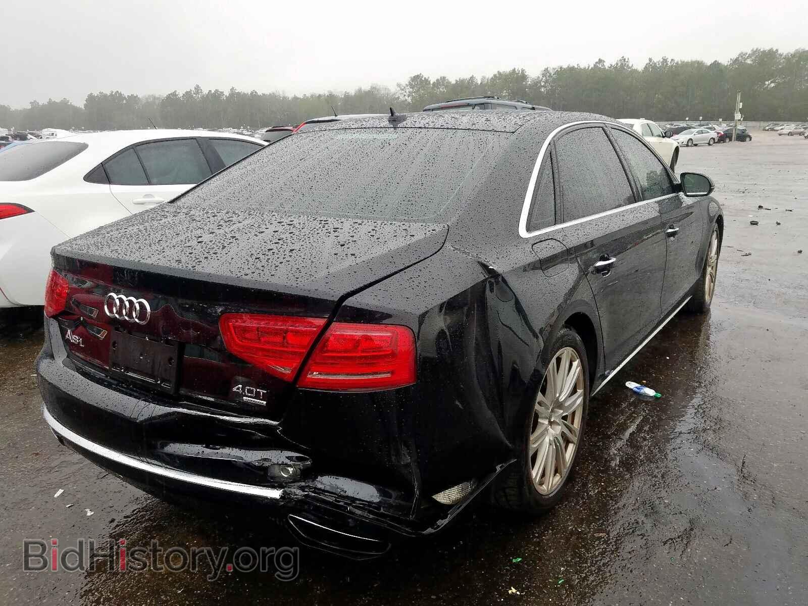 2014 AUDI A8 - VIN: WAUR2AFD3EN004343 - Фото 4