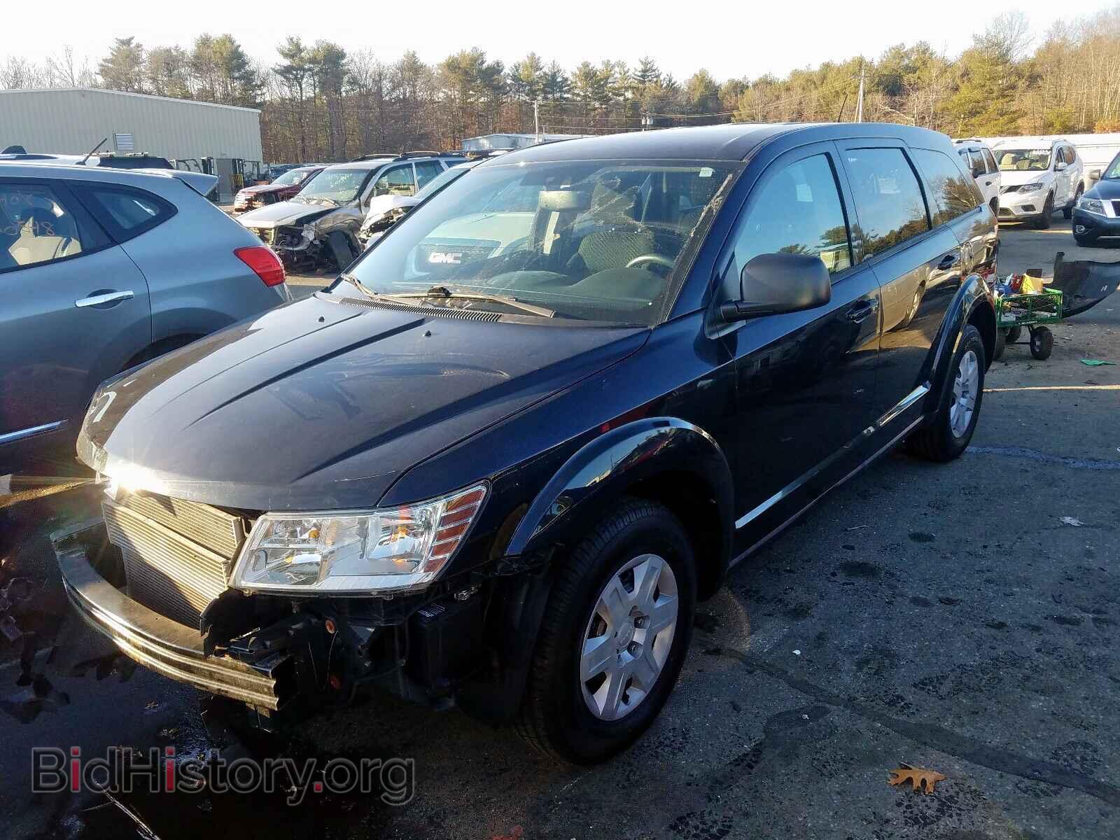 2012 DODGE JOURNEY - VIN: 3C4PDCAB7CT281595 - Фото 2