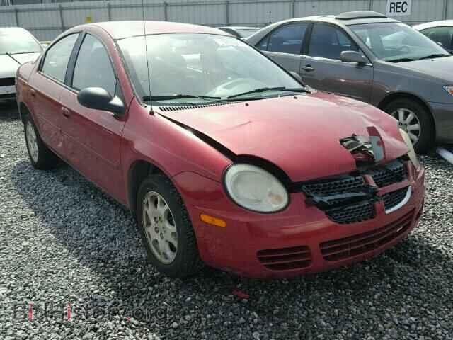 2005 Dodge NEON Neon SXT (VIN 1B3ES56C05D239595) — фото 1 из 10, Copart, повреждение: передняя часть