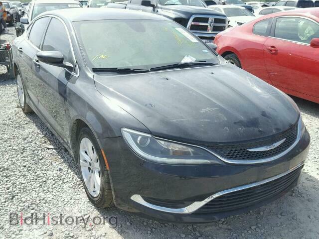 Фотография 1C3CCCAB3FN554588 - CHRYSLER 200 2015