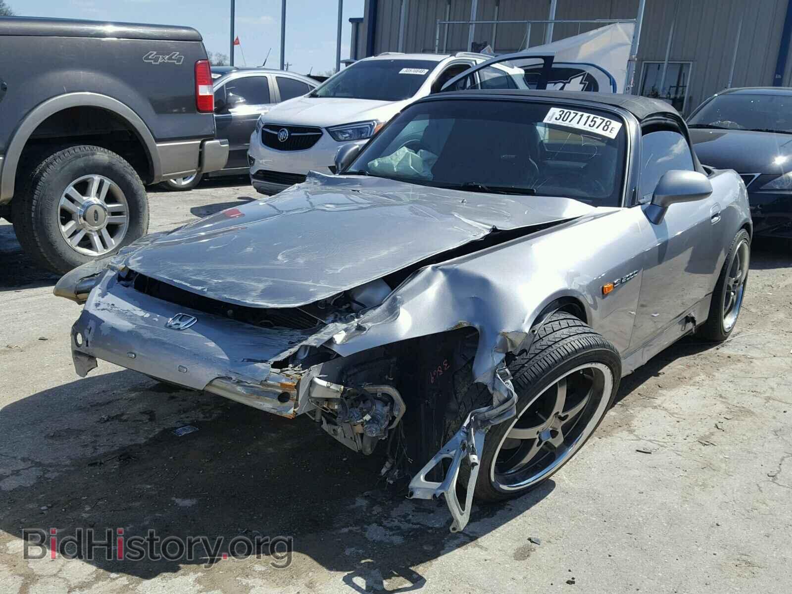 2001 HONDA S2000 - VIN: JHMAP11411T003897 - Фото 2