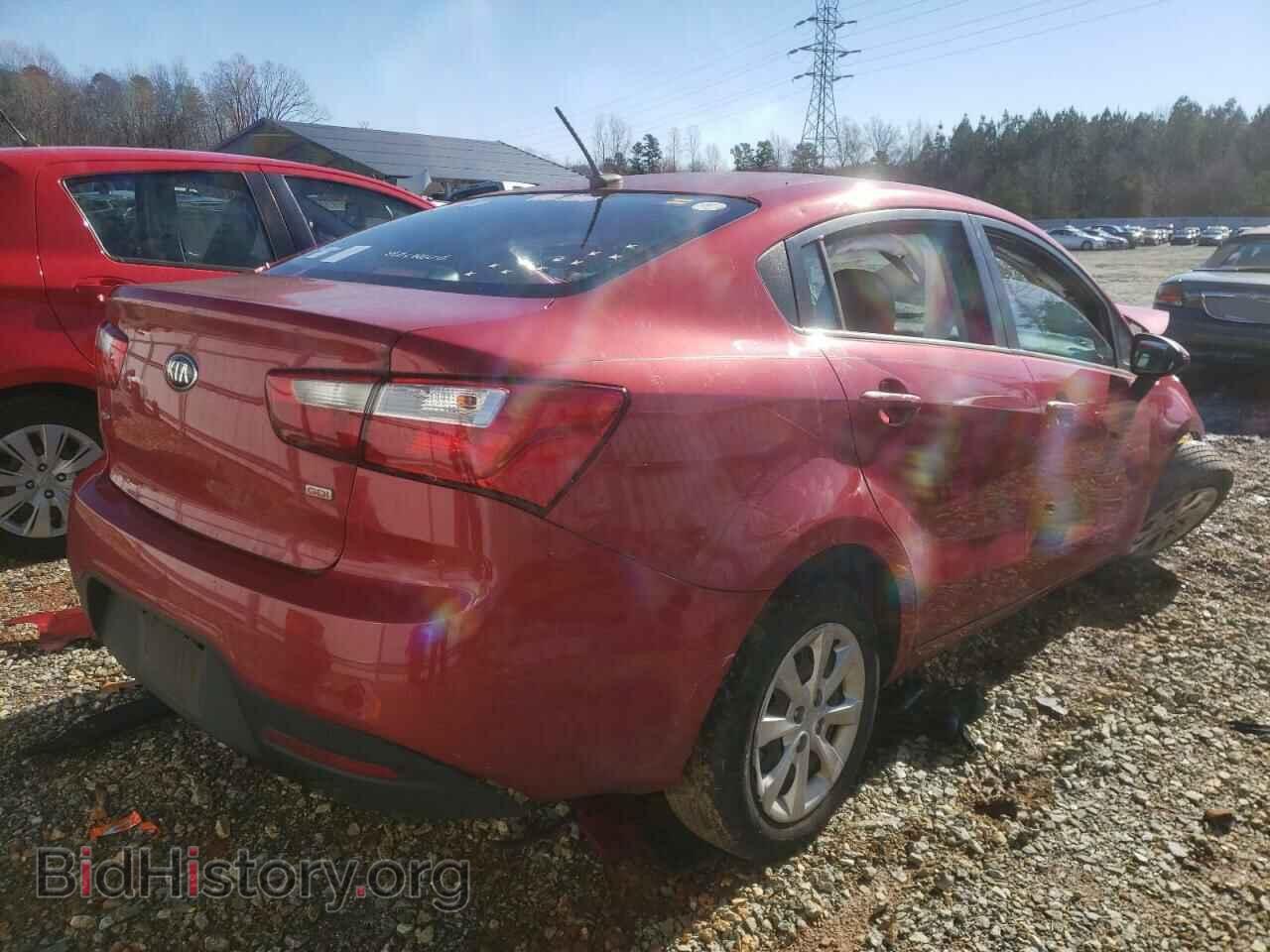 2014 KIA RIO - VIN: KNADM4A34E6364154 - Фото 4