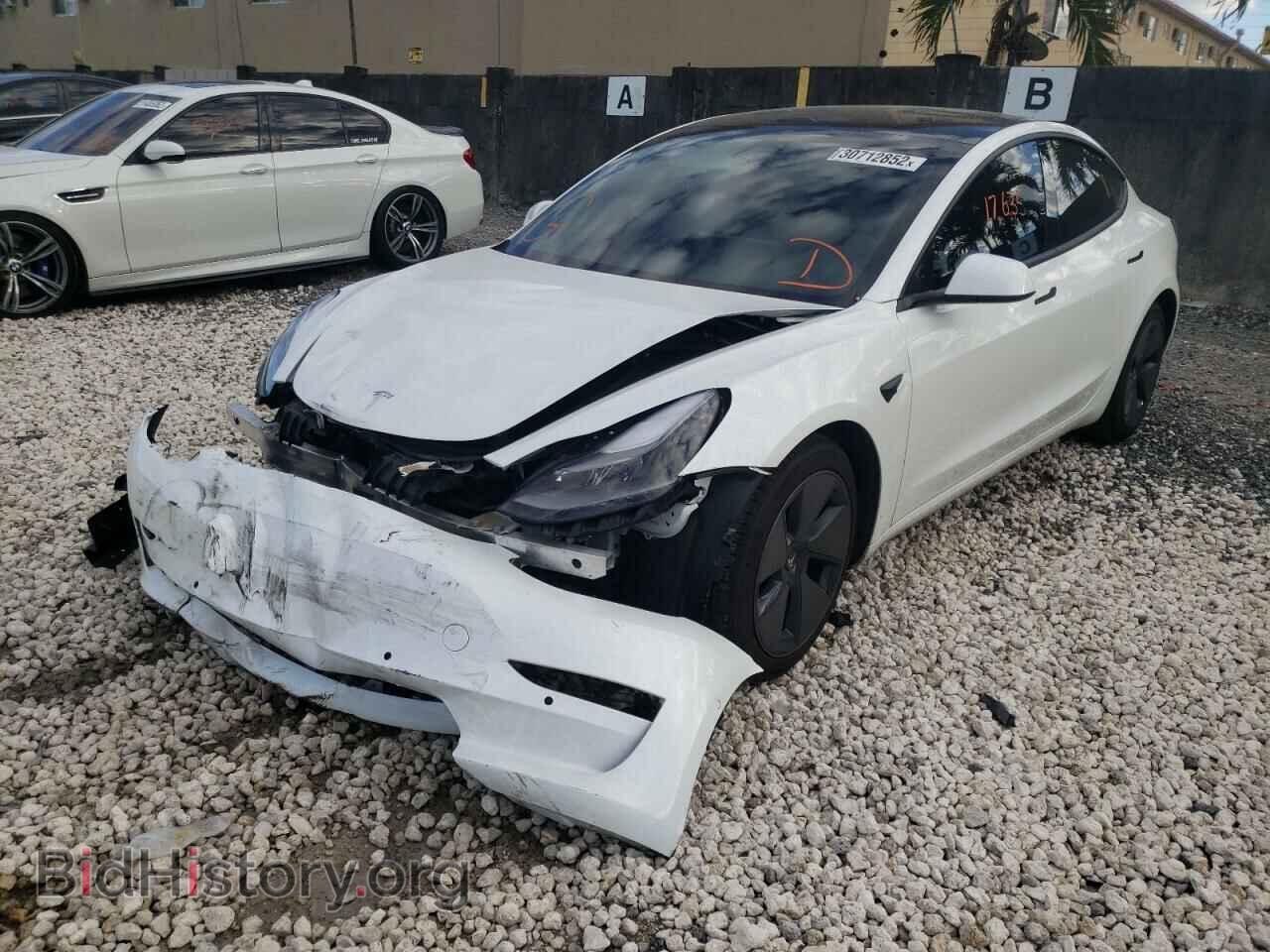 2021 TESLA MODEL 3 - VIN: 5YJ3E1EA7MF973406 - Photo 2