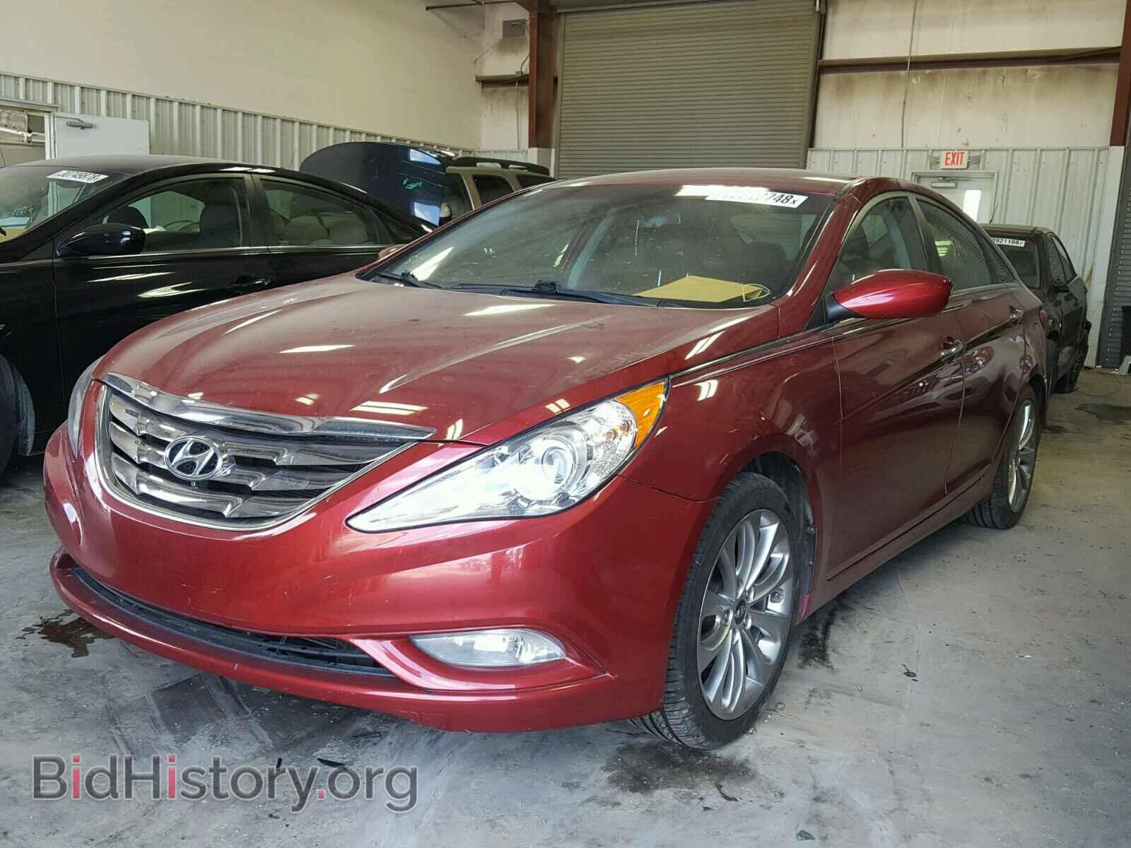 2012 HYUNDAI SONATA - VIN: 5NPEC4AC2CH448373 - Фото 2