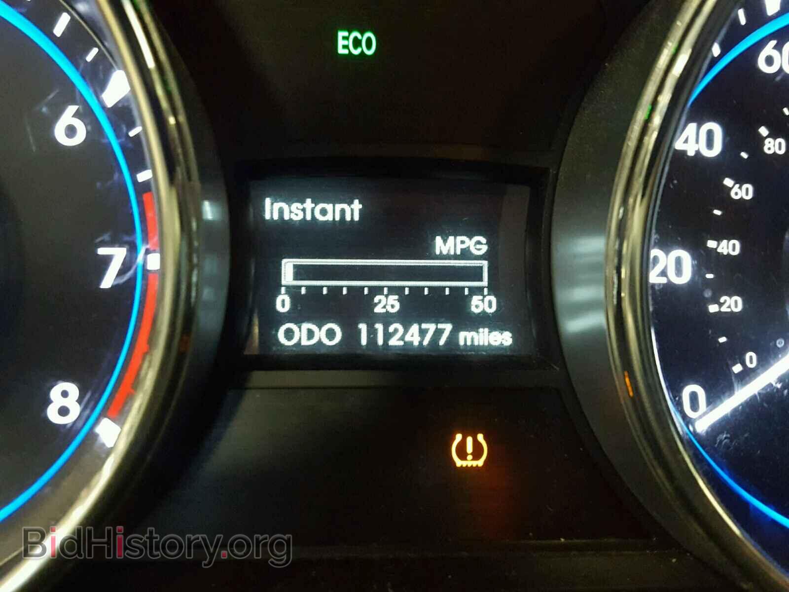 2012 HYUNDAI SONATA - VIN: 5NPEC4AC2CH448373 - Фото 8