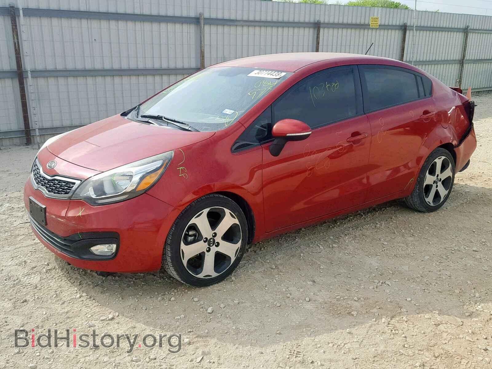 2012 KIA RIO - VIN: KNADN4A36C6084973 - Фото 2