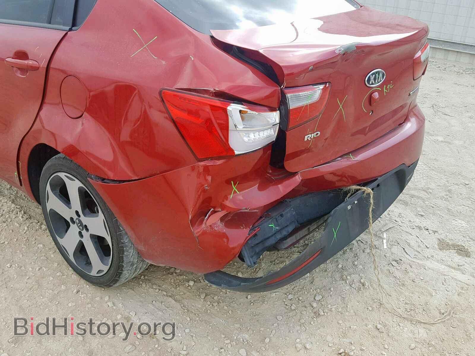 2012 KIA RIO - VIN: KNADN4A36C6084973 - Фото 9