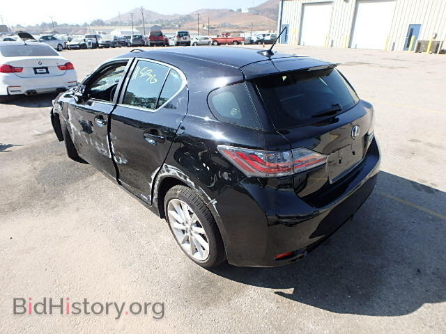 2013 LEXUS CT 200 - VIN: JTHKD5BH6D2150006 - Фото 3