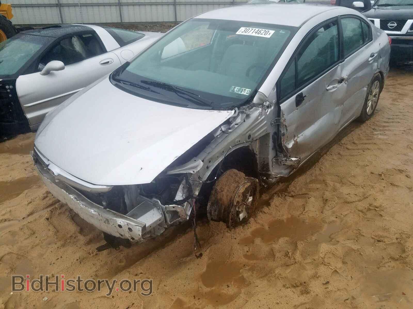 2012 HONDA CIVIC - VIN: 19XFB2F52CE342306 - Фото 2