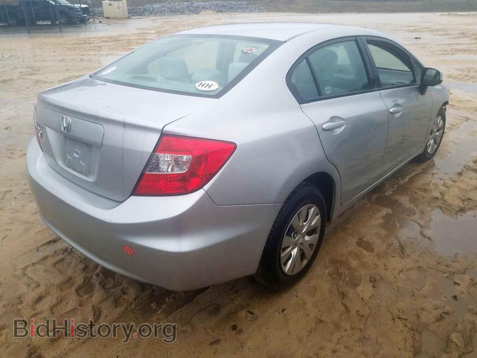 2012 HONDA CIVIC - VIN: 19XFB2F52CE342306 - Фото 4