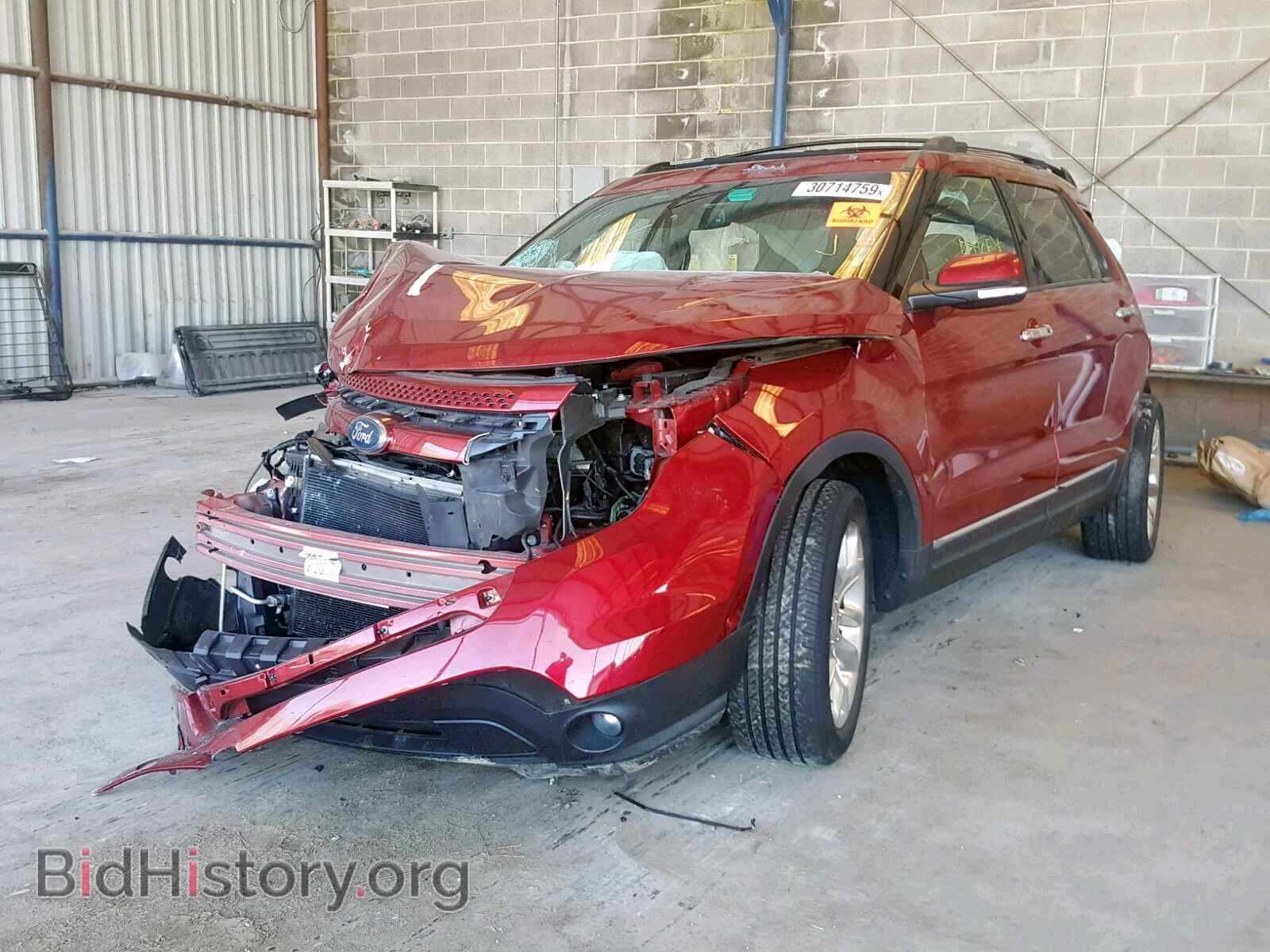 2015 FORD EXPLORER L - VIN: 1FM5K7F83FGA24343 - Фото 2