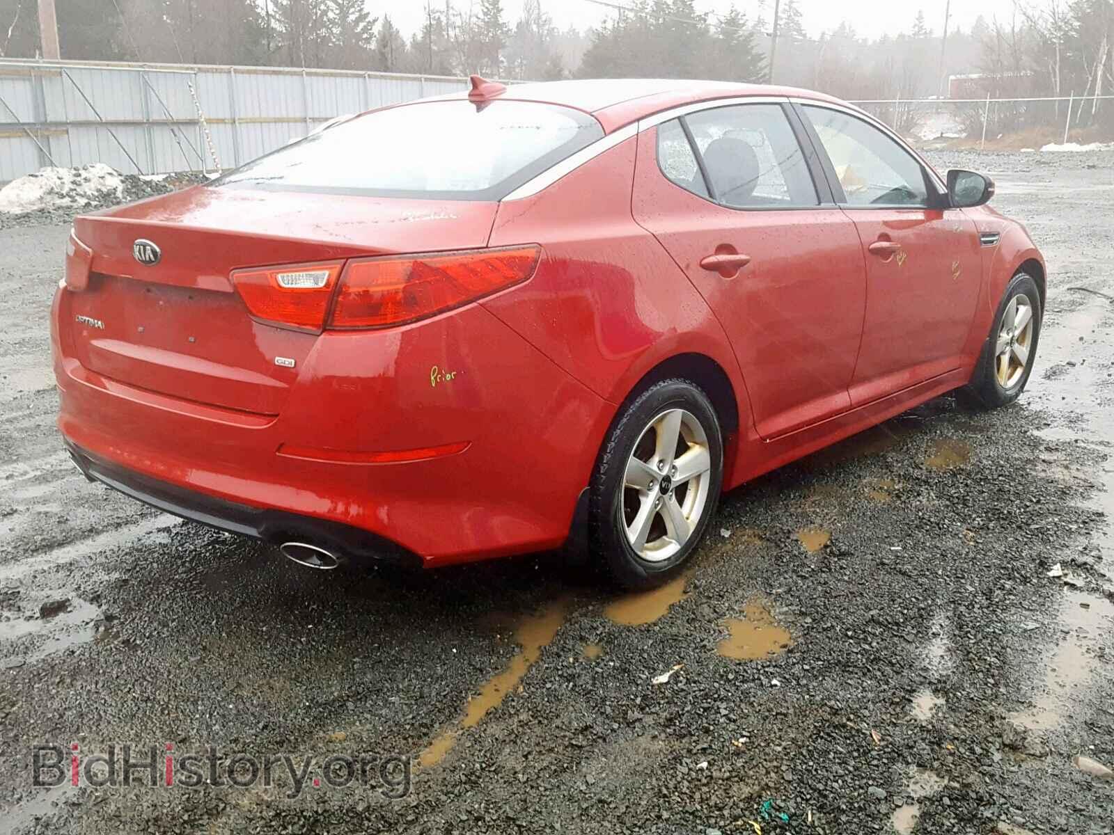 2014 KIA OPTIMA - VIN: KNAGM4A79E5500400 - Photo 4