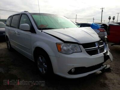 2011 Dodge GRAND CARA, белый — VIN 2D4RN5DG0BR662427, Copart
