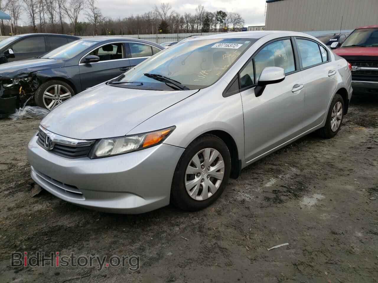 2012 HONDA CIVIC - VIN: 19XFB2F55CE108029 - Фото 2