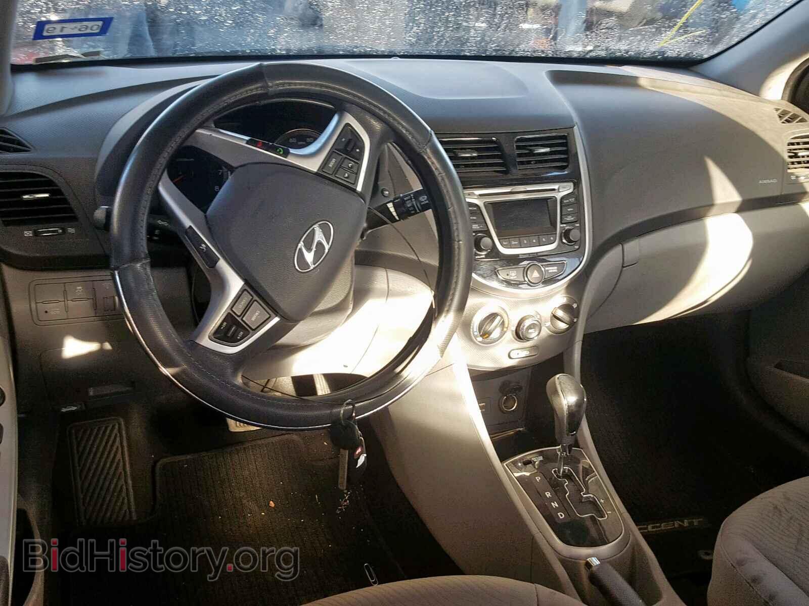 2014 HYUNDAI ACCENT - VIN: KMHCU4AEXEU762508 - Фото 9