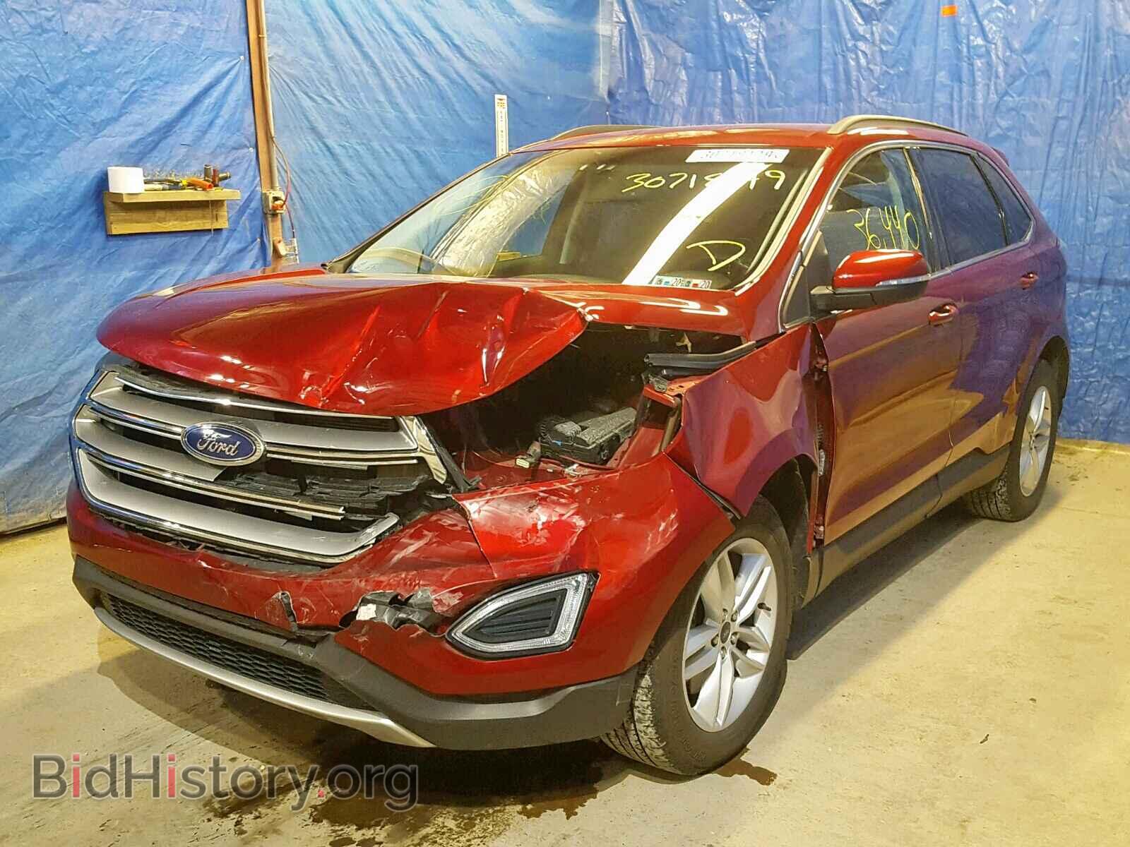 2015 FORD EDGE SEL - VIN: 2FMTK4J91FBB11803 - Фото 2
