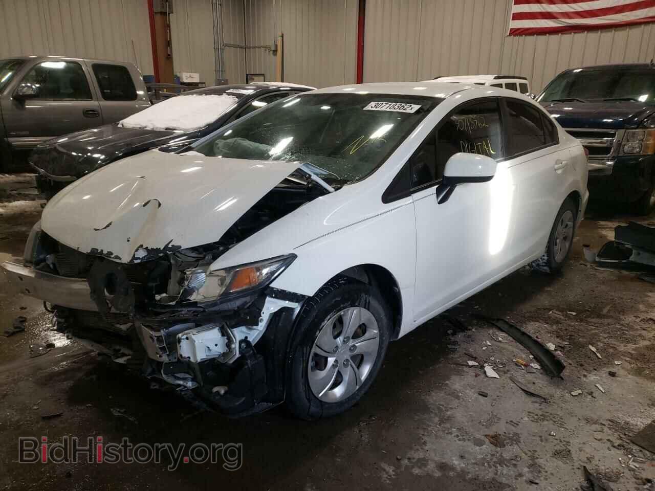 2014 HONDA CIVIC - VIN: 19XFB2F59EE221078 - Фото 2